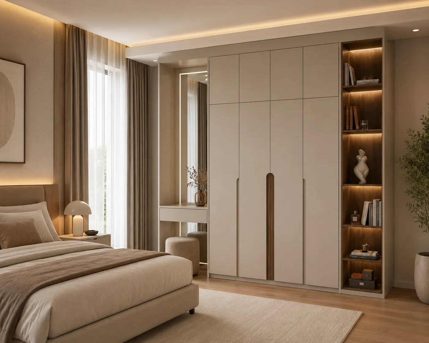 Luna Vanity Wardrobe