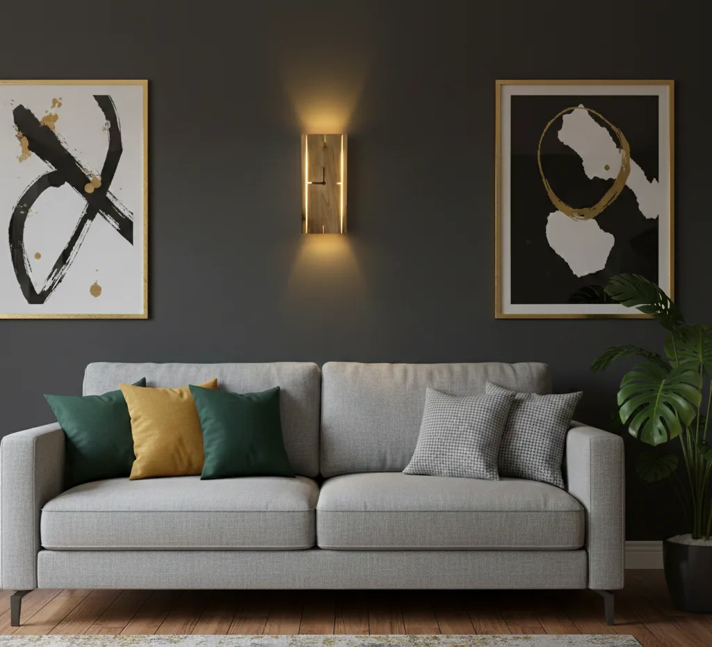 Linear Light Wall Clock