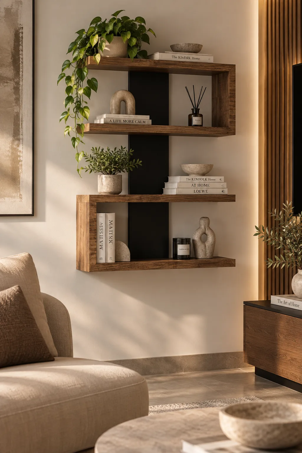 Vareon Two-Tone shelf