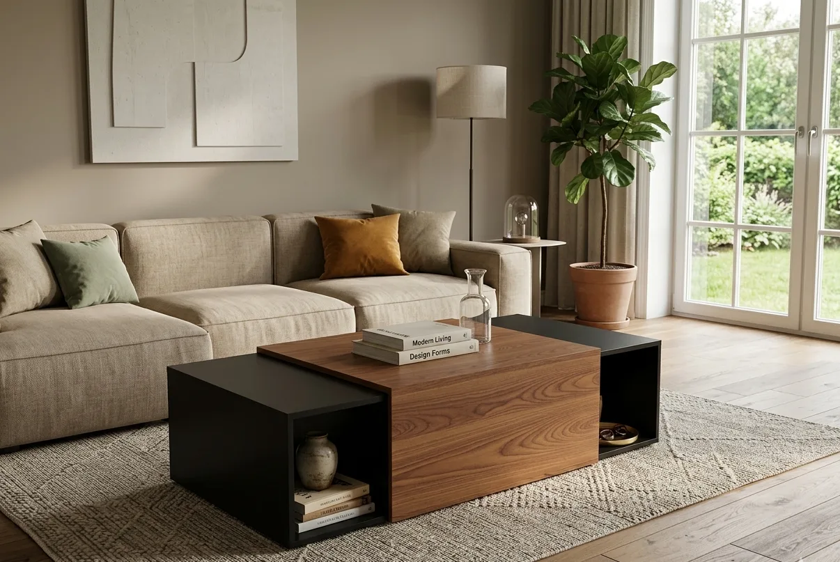 The Mod-Block Nested Coffee Table